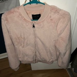 fur bomber jacket from agaci